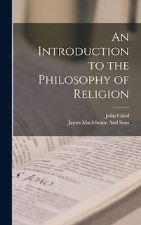 Front cover_An Introduction to the Philosophy of Religion