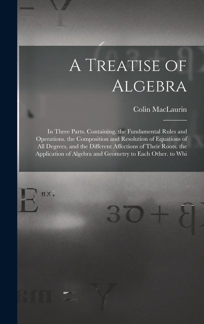 Front cover_A Treatise of Algebra