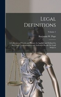 Front cover_Legal Definitions