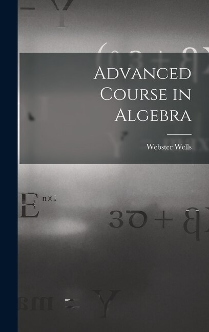 Couverture_Advanced Course in Algebra