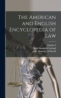Front cover_The American and English Encyclopedia of Law