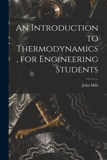 Front cover_An Introduction to Thermodynamics, for Engineering Students