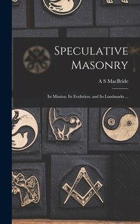 Front cover_Speculative Masonry