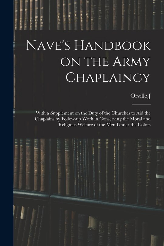 Couverture_Nave's Handbook on the Army Chaplaincy
