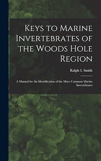 Front cover_Keys to Marine Invertebrates of the Woods Hole Region