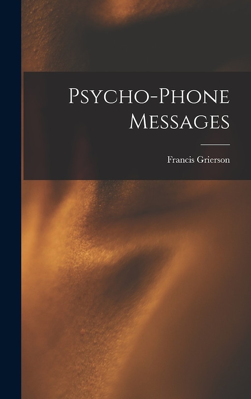 Front cover_Psycho-Phone Messages
