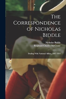 Front cover_The Correspondence of Nicholas Biddle