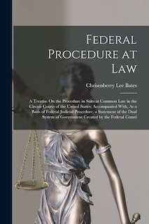 Front cover_Federal Procedure at Law