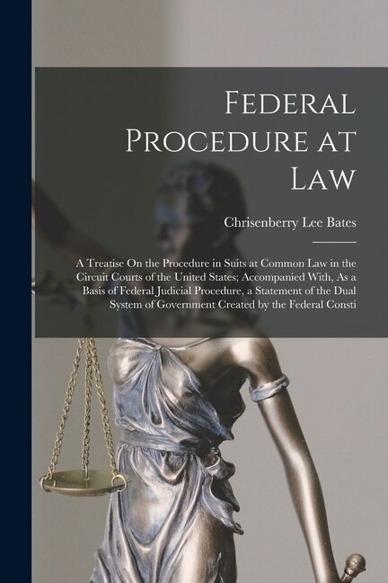 Front cover_Federal Procedure at Law