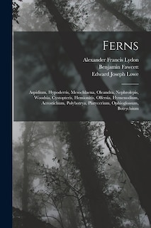 Ferns: Aspidium, Hypoderris, Mesochlaena, Oleandra, Nephrolepis, Woodsia, Cystopteris, Hemionitis, Olfersia, Hymenodium, Acrostichum, Polybotrya, Platycerium, Ophioglossum, Botrychium