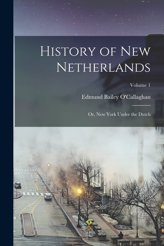 Front cover_History of New Netherlands