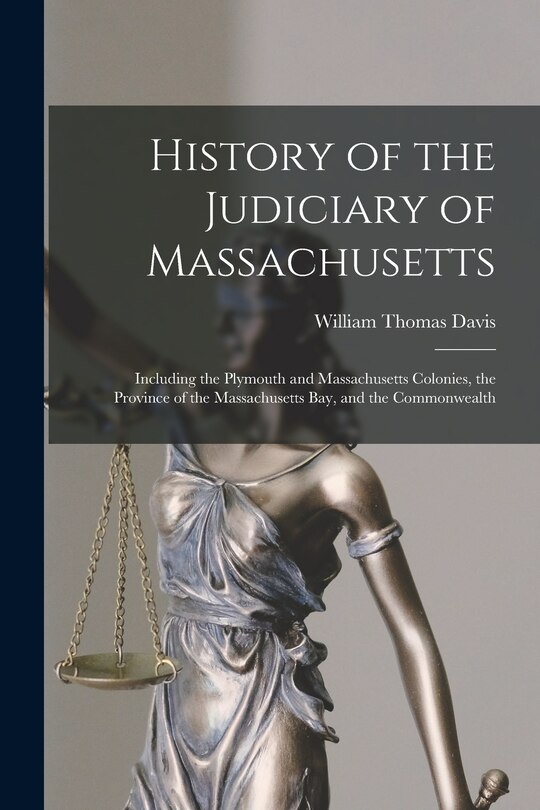 Couverture_History of the Judiciary of Massachusetts