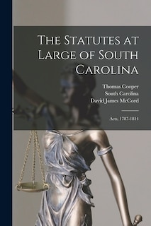 Front cover_The Statutes at Large of South Carolina
