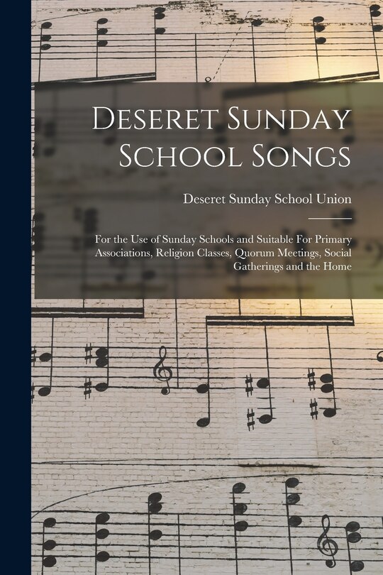 Couverture_Deseret Sunday School Songs