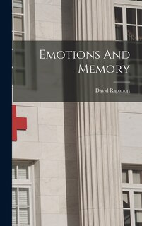 Front cover_Emotions And Memory