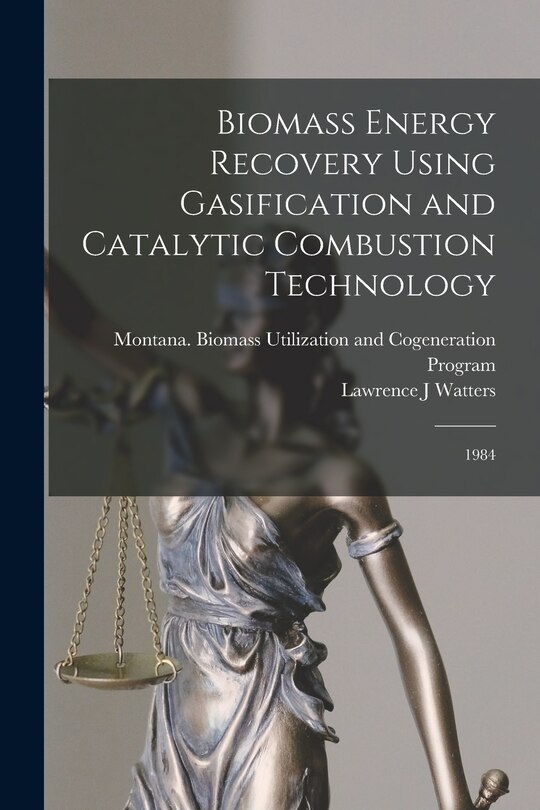 Couverture_Biomass Energy Recovery Using Gasification and Catalytic Combustion Technology
