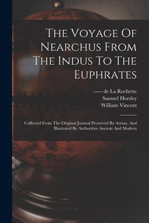 Front cover_The Voyage Of Nearchus From The Indus To The Euphrates