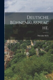 Front cover_Deutsche Bühnenaussprache.