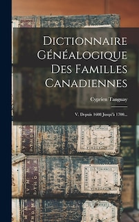Front cover_Dictionnaire Généalogique Des Familles Canadiennes