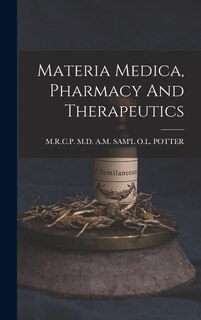 Front cover_Materia Medica, Pharmacy And Therapeutics