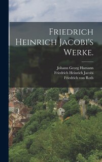 Front cover_Friedrich Heinrich Jacobi's Werke.