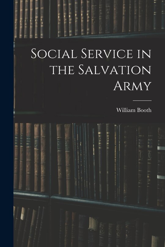 Front cover_Social Service in the Salvation Army