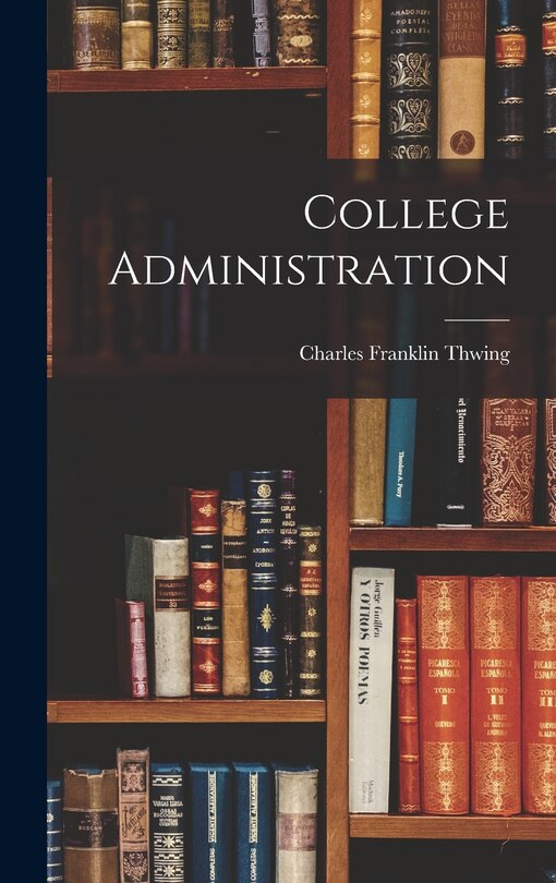 Front cover_College Administration