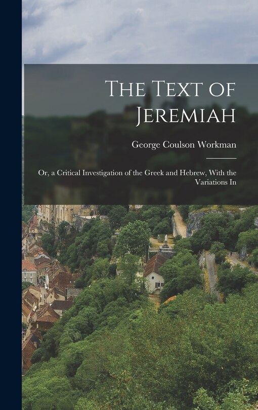 Couverture_The Text of Jeremiah