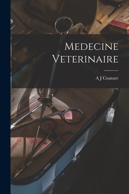 Couverture_Medecine Veterinaire