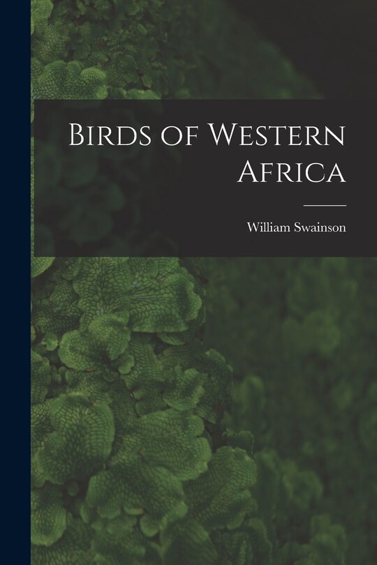 Front cover_Birds of Western Africa