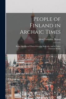 Front cover_People of Finland in Archaic Times
