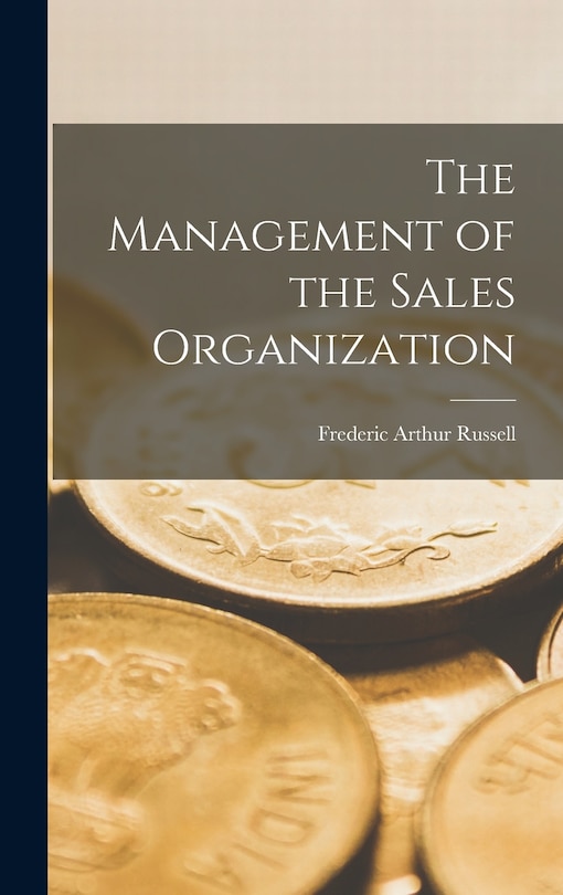 Front cover_The Management of the Sales Organization