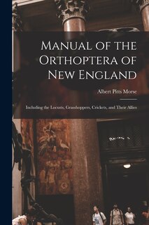 Front cover_Manual of the Orthoptera of New England