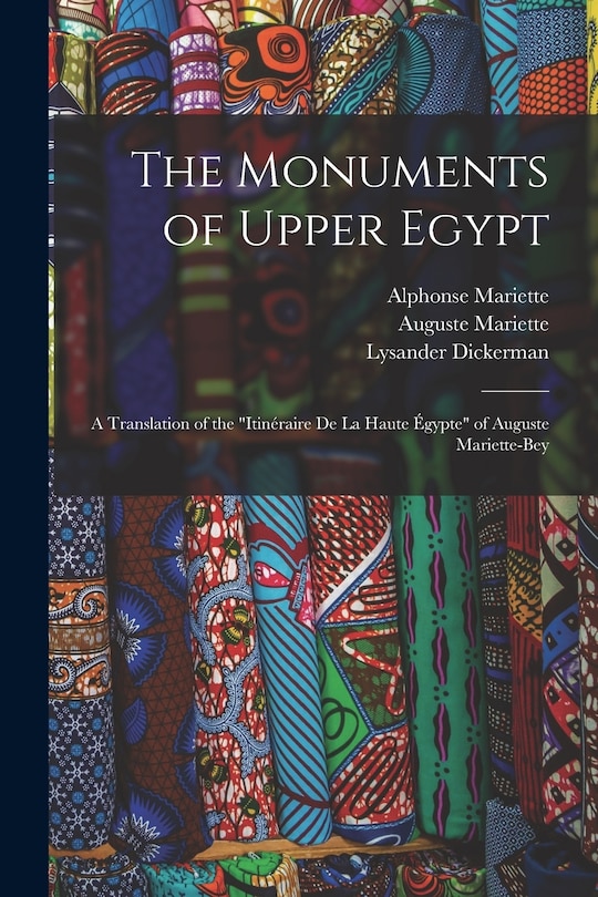Couverture_The Monuments of Upper Egypt