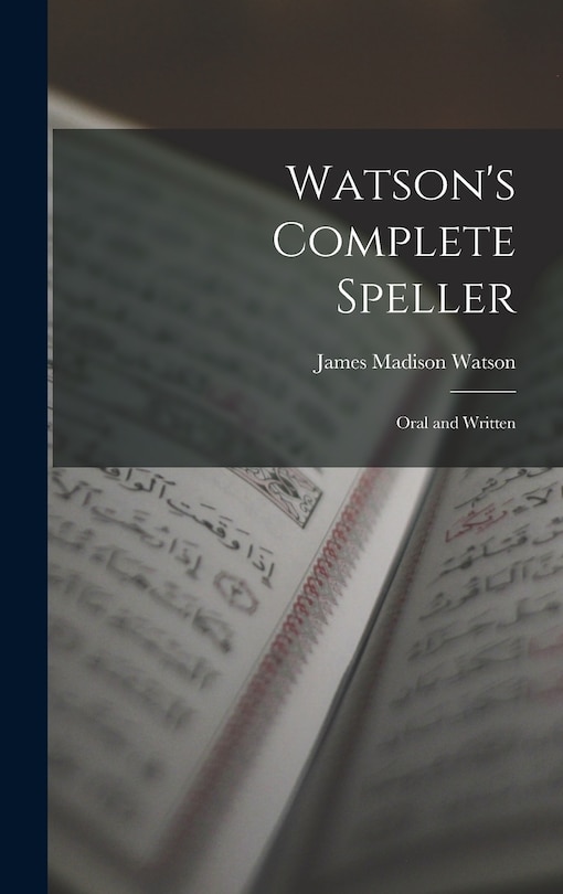 Front cover_Watson's Complete Speller