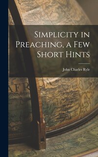 Couverture_Simplicity in Preaching, a Few Short Hints