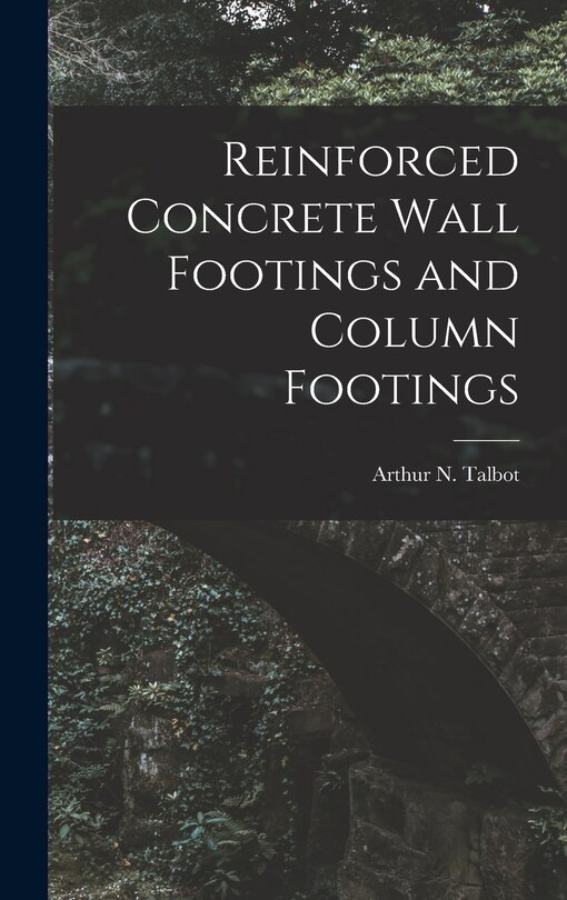 Front cover_Reinforced Concrete Wall Footings and Column Footings
