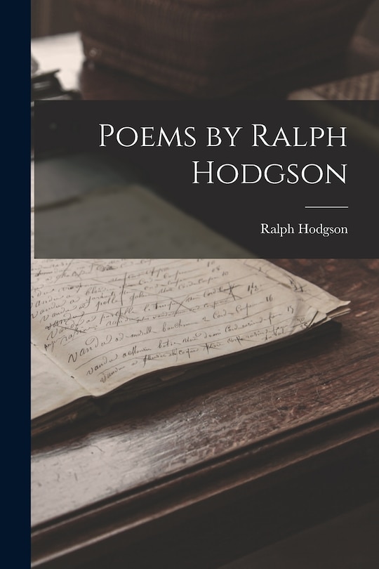 Front cover_Poems by Ralph Hodgson