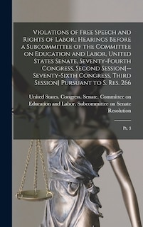 Couverture_Violations of Free Speech and Rights of Labor.