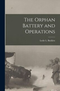 Couverture_The Orphan Battery and Operations