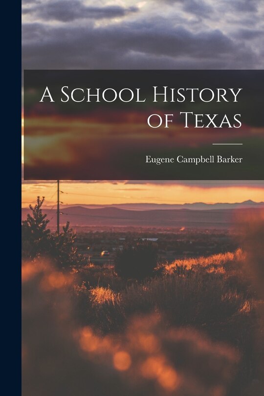 Couverture_A School History of Texas