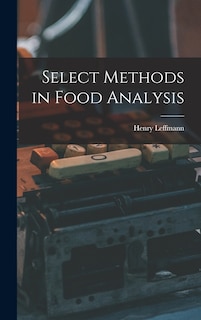 Couverture_Select Methods in Food Analysis