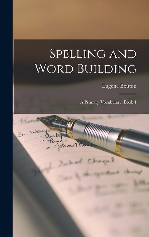 Couverture_Spelling and Word Building
