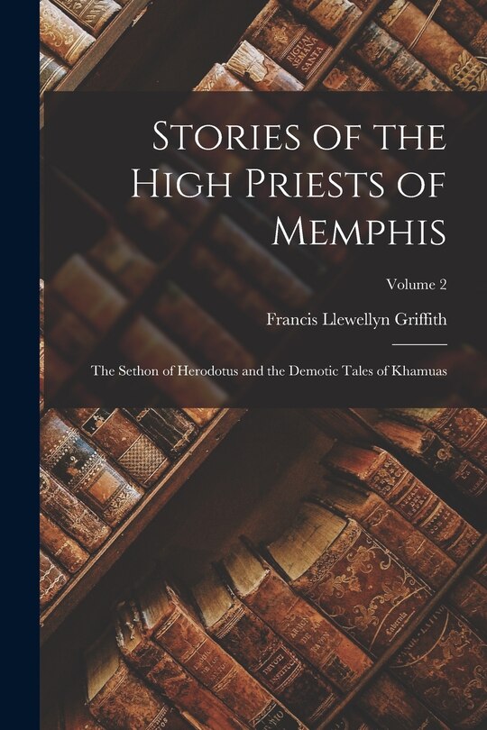 Front cover_Stories of the High Priests of Memphis