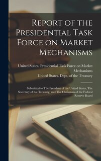 Couverture_Report of the Presidential Task Force on Market Mechanisms