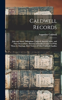 Front cover_Caldwell Records