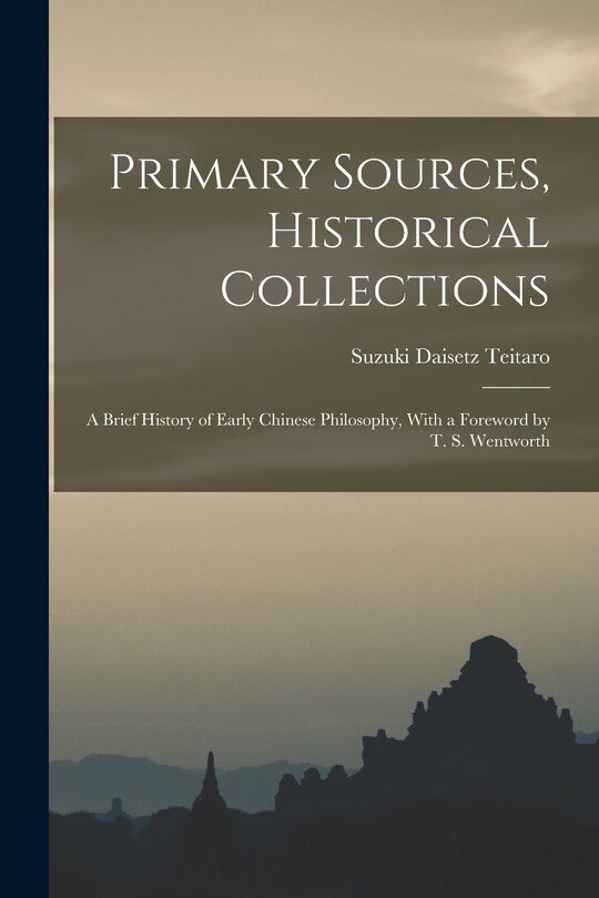 Couverture_Primary Sources, Historical Collections
