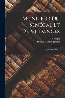 Front cover_Moniteur Du Sénégal Et Dépendances