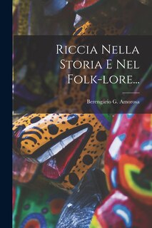 Front cover_Riccia Nella Storia E Nel Folk-lore...