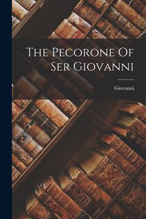 Couverture_The Pecorone Of Ser Giovanni